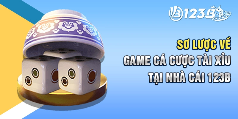 Sơ lược về game cá cược tài xỉu tại nhà cái 123B